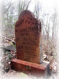 grave of William S Terry